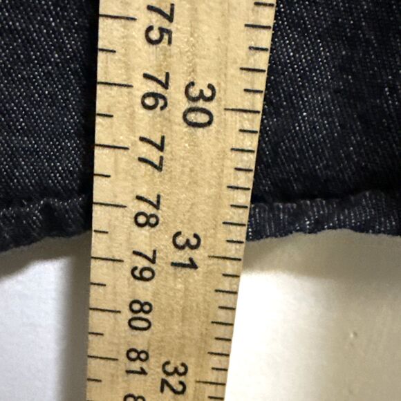 Wrangler Authentics Men's Denim Shirt Size XL Black Wash 100% Cotton Western - Picture 5 of 6